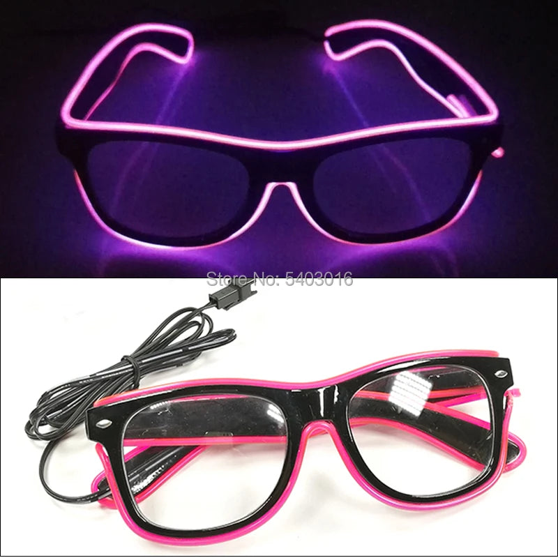 Glowing Party LED Flashing Glasses For Women