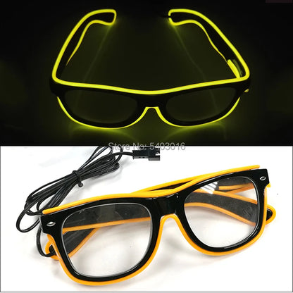 Glowing Party LED Flashing Glasses For Women