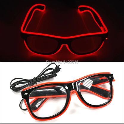 Glowing Party LED Flashing Glasses For Women