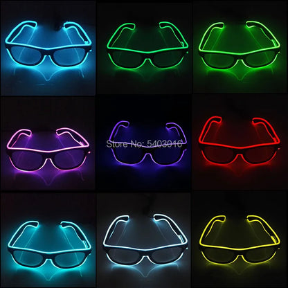 Glowing Party LED Flashing Glasses For Women