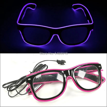 Glowing Party LED Flashing Glasses For Women