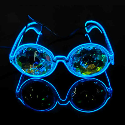 Glowing Party LED Flashing Glasses For Women