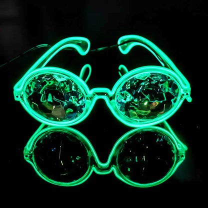 Glowing Party LED Flashing Glasses For Women