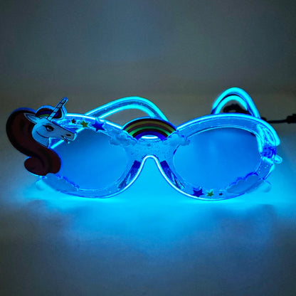 Glowing Party LED Flashing Glasses For Women