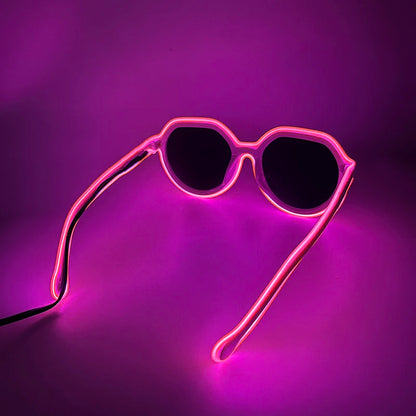 Glowing Party LED Flashing Glasses For Women