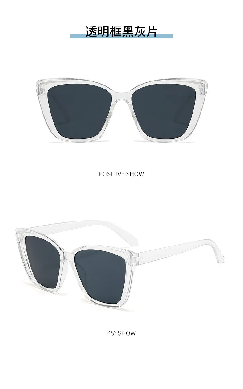 Vintage Cat Eye Sunglasses For Women