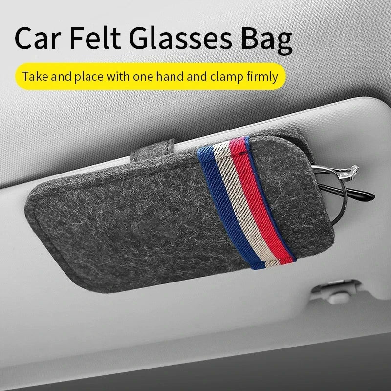 Car Sunglasses Organizer Bag For Eyeglass