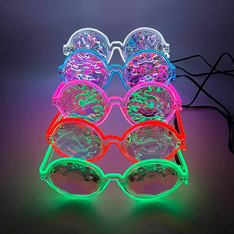 Glowing Party LED Flashing Glasses For Women