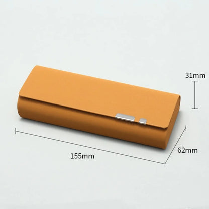 Portable Anti-stress PU Sunglasses Case