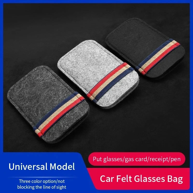 Car Sunglasses Organizer Bag For Eyeglass