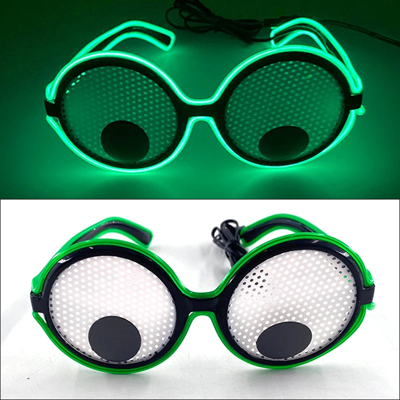 Glowing Party LED Flashing Glasses For Women