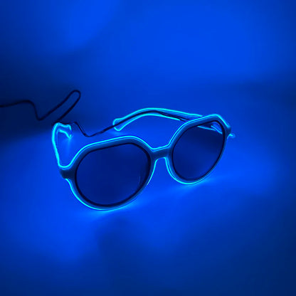 Glowing Party LED Flashing Glasses For Women