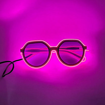 Glowing Party LED Flashing Glasses For Women