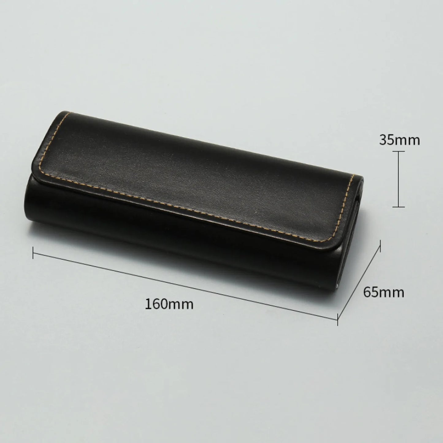 PU Leather Glasses Case Portable Men And Women