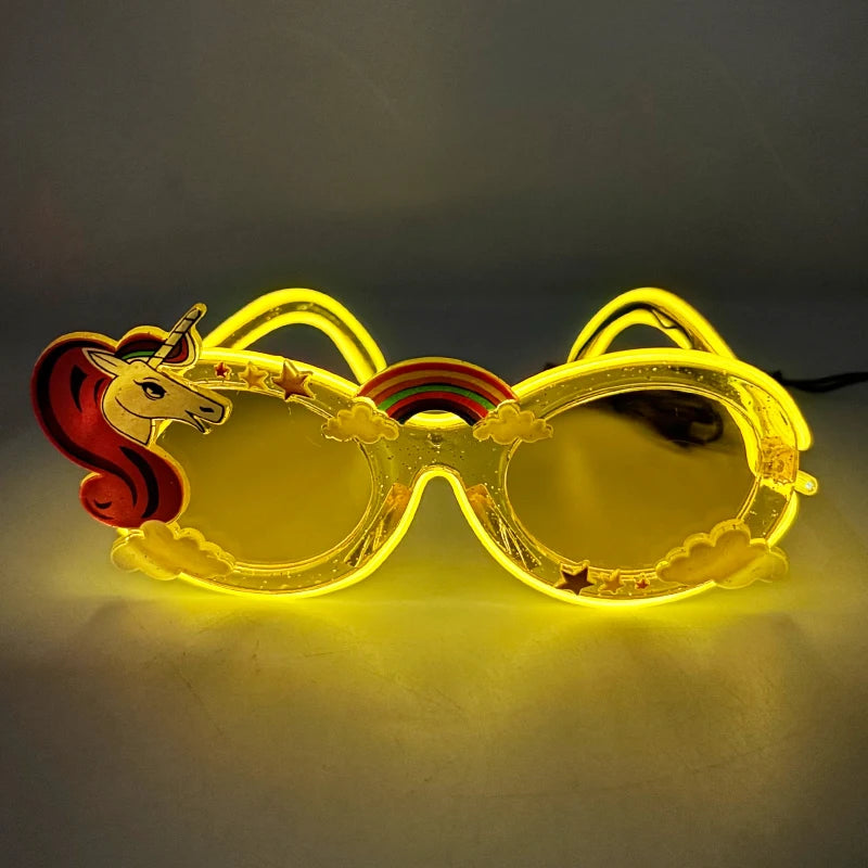 Glowing Party LED Flashing Glasses For Women