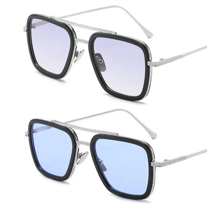 Steam Punk Tony Stark Men Sunglasses For Driving