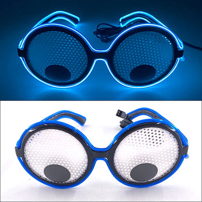 Glowing Party LED Flashing Glasses For Women