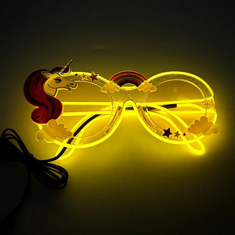 Glowing Party LED Flashing Glasses For Women