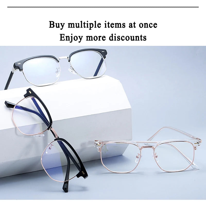 Photochromic Anti-blue Light Glasses Men