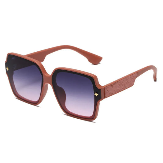 Square frame sunglasses for women