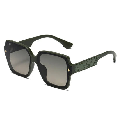 Square frame sunglasses for women