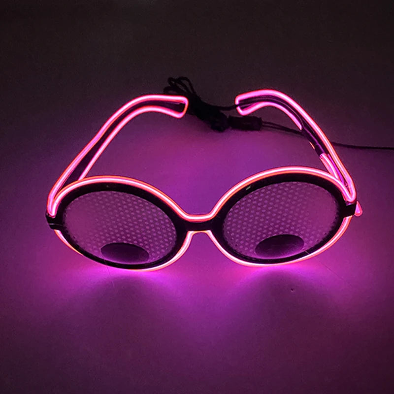 Glowing Party LED Flashing Glasses For Women