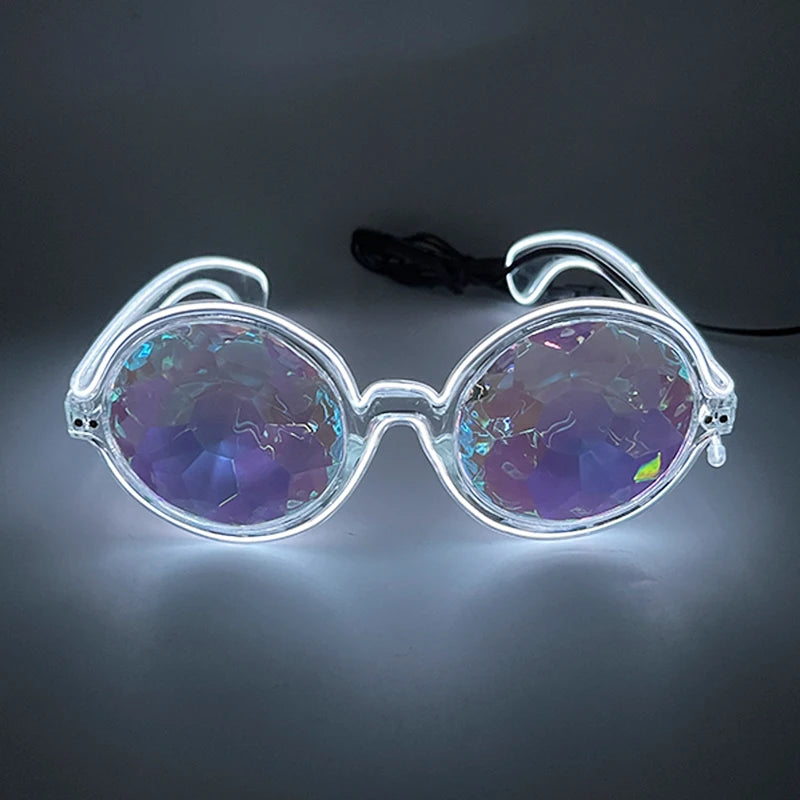 Glowing Party LED Flashing Glasses For Women