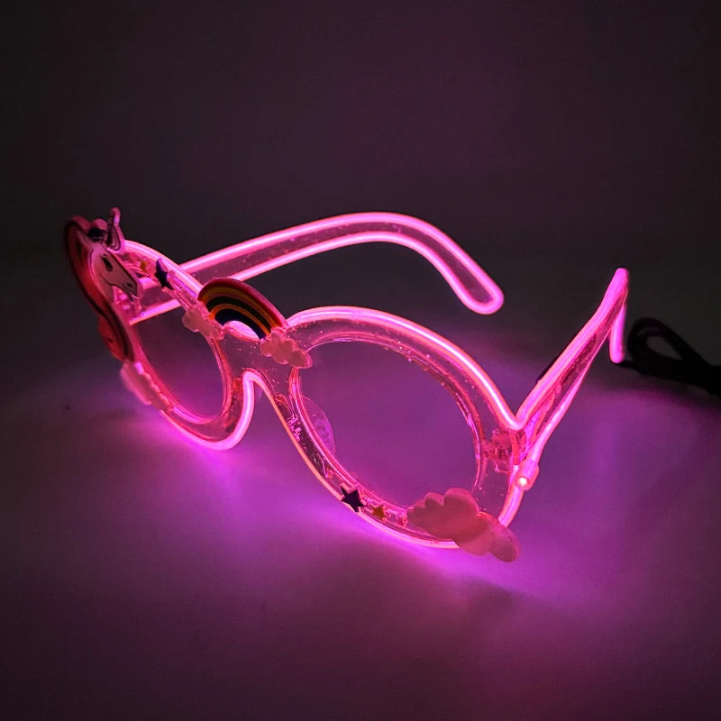 Glowing Party LED Flashing Glasses For Women