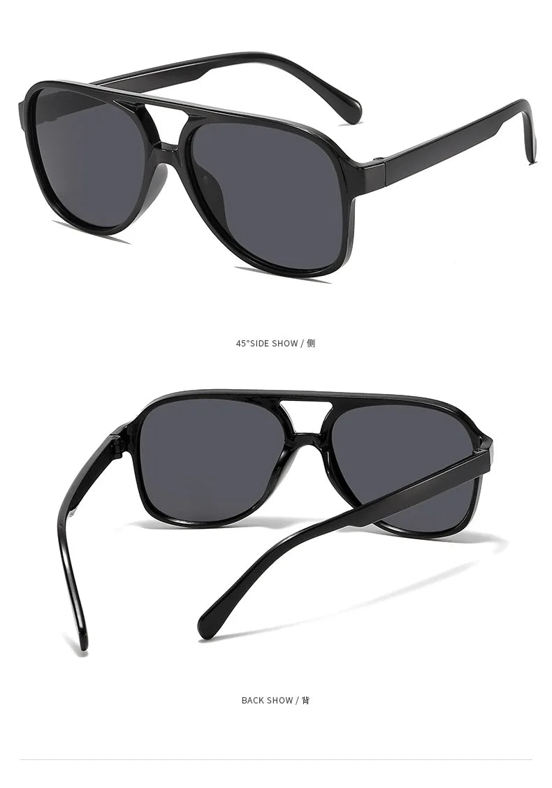 Round Anti-Glare Sunglasses For Women