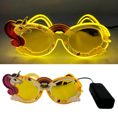 Glowing Party LED Flashing Glasses For Women