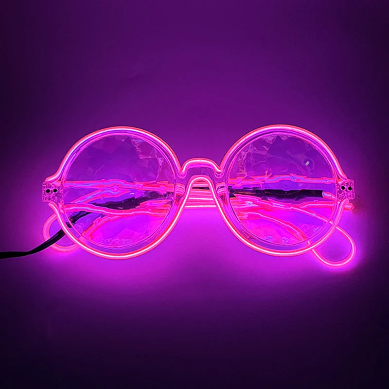 Glowing Party LED Flashing Glasses For Women