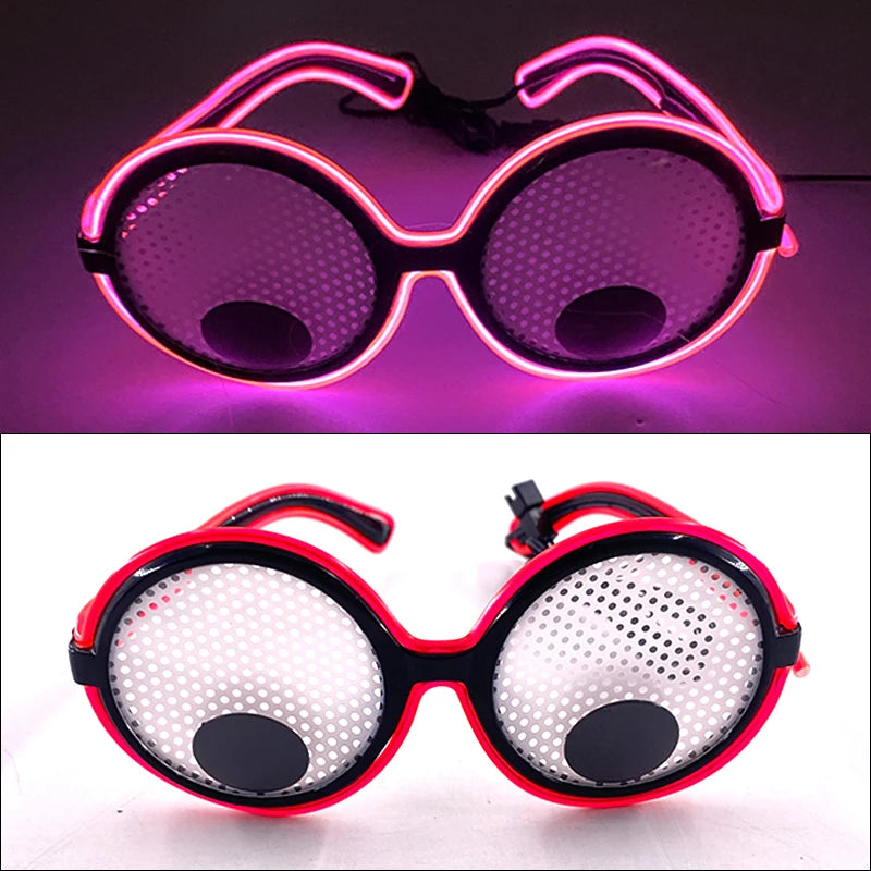 Glowing Party LED Flashing Glasses For Women