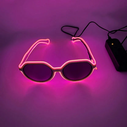 Glowing Party LED Flashing Glasses For Women