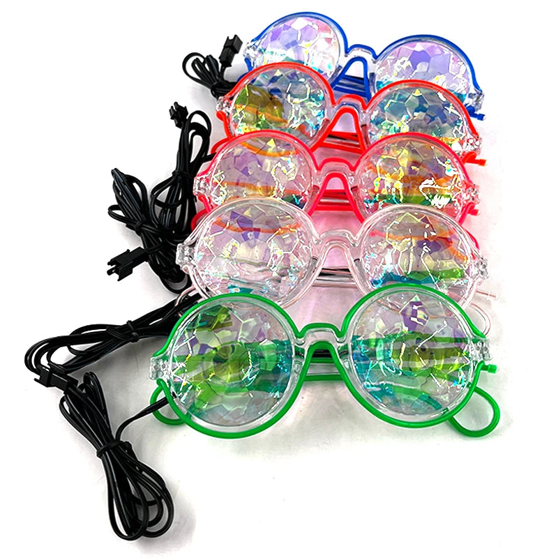 Glowing Party LED Flashing Glasses For Women