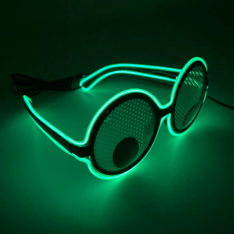 Glowing Party LED Flashing Glasses For Women