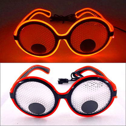 Glowing Party LED Flashing Glasses For Women