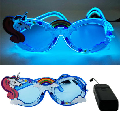 Glowing Party LED Flashing Glasses For Women