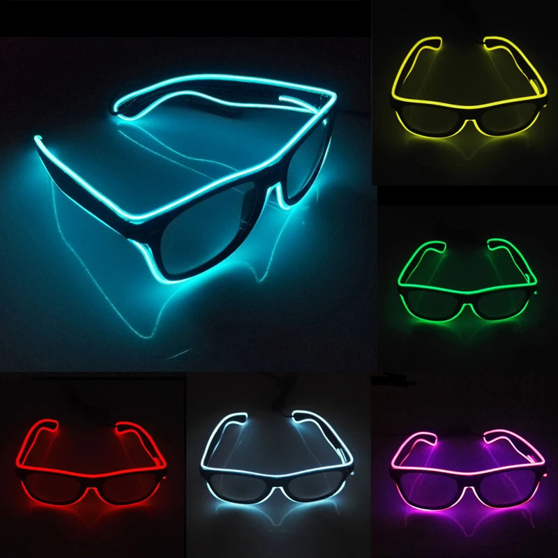 Glowing Party LED Flashing Glasses For Women