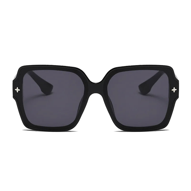 Square frame sunglasses for women