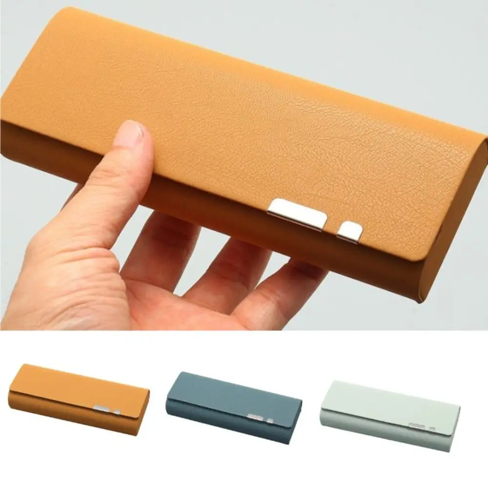 Portable Anti-stress PU Sunglasses Case