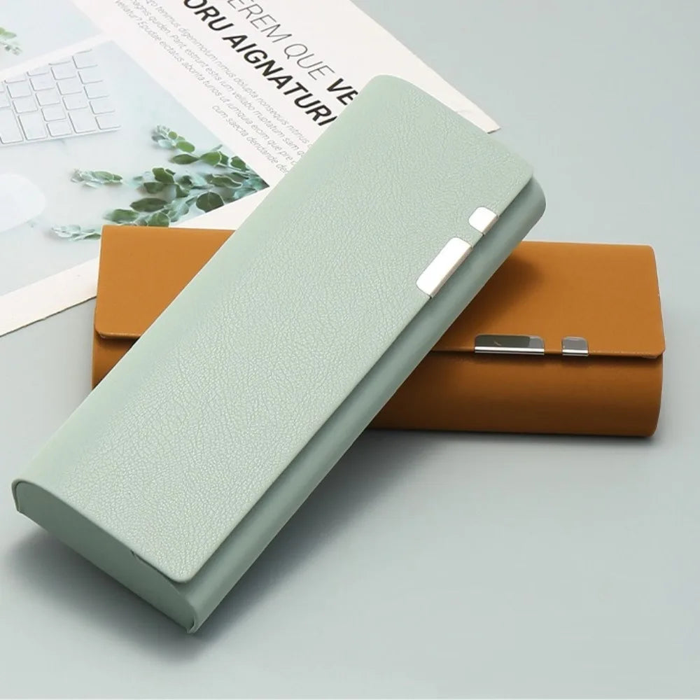 Portable Anti-stress PU Sunglasses Case