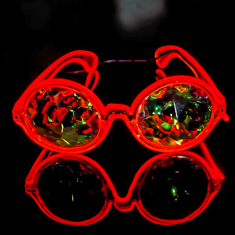 Glowing Party LED Flashing Glasses For Women