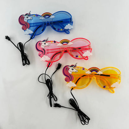 Glowing Party LED Flashing Glasses For Women